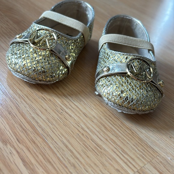 Michael Kors Gold Kids Shoes - Picture 6 of 15
